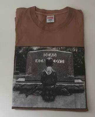 Buy Rare SS14 Supreme X Dead Kennedys Brown Tee Size M Medium T-shirt • 135£