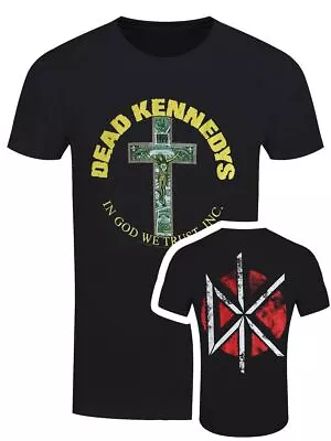 Buy Dead Kennedys In God We Trust Men's Black T-Shirt • 17.99£