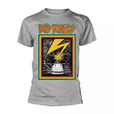 Buy BAD BRAINS BAD BRAINS (GREY) T-Shirt XXX-Large GREY • 24.78£