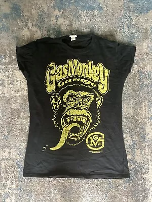 Buy Gas Monkey T-shirt Ladies Large Worn Once • 7.99£