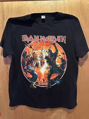 Buy Iron Maiden Legacy Of The Beast World Tour 2022 Battle Shirt New X-LARGE • 42.01£