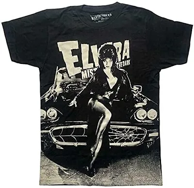 Buy Elvira Macabre Mobile Men's T-Shirt Oversize Print Tee • 27.03£