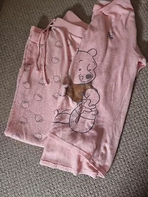 Buy Ladies Lounge Wear Pjs Pyjamas Winnie The Pooh Disney 10-12 • 2.50£