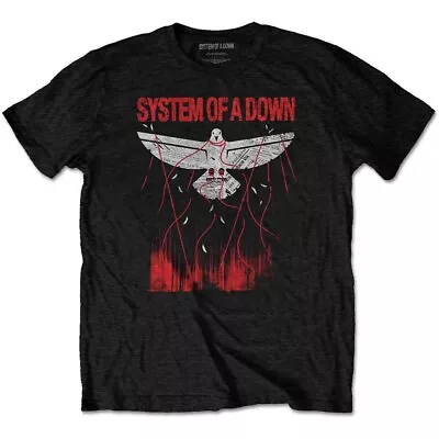 Buy System Of A Down Men's Dove Overcome T-Shirt Black • 15.95£