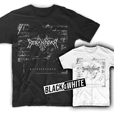 Buy Borknagar Quintessence Album Tshirt BLACK WHITE Sizes S-5XL • 18.67£