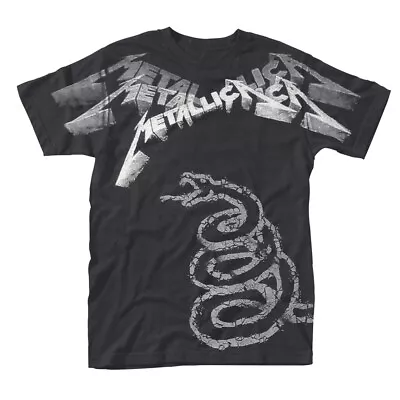 Buy METALLICA BLACK ALBUM FADED (ALL OVER) T-Shirt, Front & Back Print Small BLACK • 33.31£