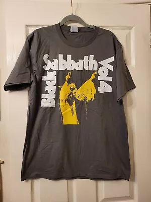 Buy NEW - Black Sabbath  Vol 4  T-Shirt - Grey - Size Large (L) - Metal, Doom • 2£