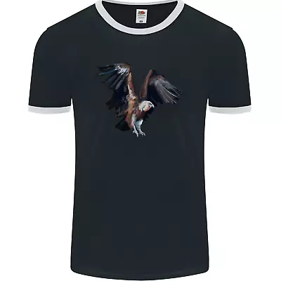 Buy A Vulture Illustration Birds Of Prey Mens Ringer T-Shirt FotL • 9.99£