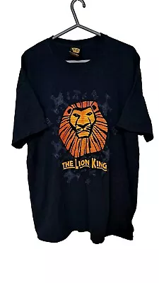 Buy Disney The Lion King London The Broadway Musical Theatre Musical UK Tour T-Shirt • 18.99£