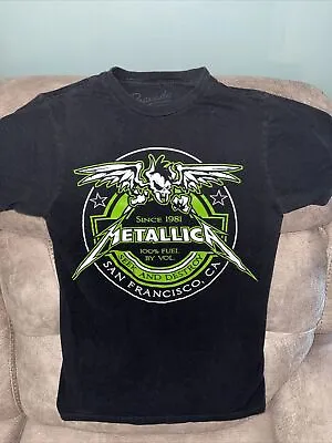 Buy Metallica Seek And Destroy T-Shirt Size Small 100% Fuel By Volume San Francisco • 9.33£