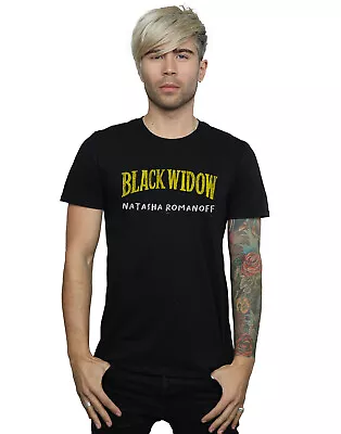 Buy Marvel Men's Black Widow AKA Natasha Romanoff T-Shirt • 13.99£
