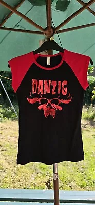 Buy Danzig-  Girls/small Ladies T-Shirt - Size S - Misfits Danzig New Without Tags • 10£