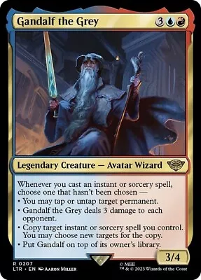 Buy Gandalf The Grey ~ The Lord Of The Rings [ NM ] [ Magic MTG ] • 2.48£