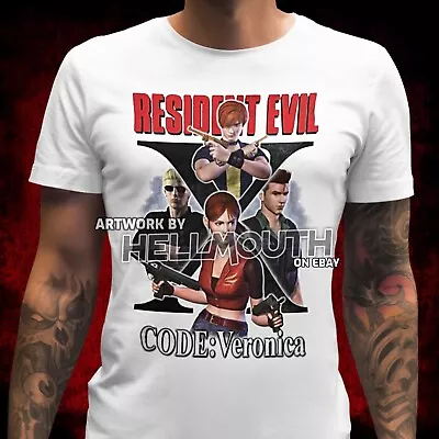 Buy Resident Evil Code Veronica T-shirt - Mens & Women's Sizes S-XXL Claire Redfield • 15.99£