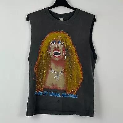 Buy Twisted Sister Stay Hungry Tour 1984 Rare Vintage Band Sleeveless T-Shirt M • 10£