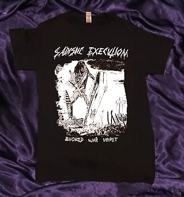 Buy *SADISTIK EXEKUTION Evoked War Vomit T-shirt RARE Ltd 50 Pieces Bestial Warlust* • 76.48£