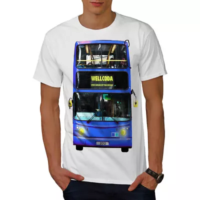Buy Wellcoda UK London Bus Wellcoda Urban Mens T-shirt • 18.99£