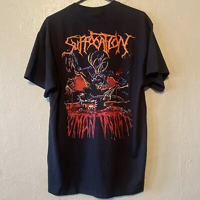 Buy Suffocation Human Waste T-shirt LARGE BUT LOOKS XL Death Metal Band • 24.21£