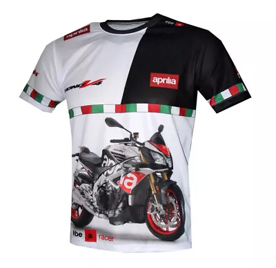 Buy Aprilia Racing T-shirt Camiseta Maglietta Motorrad Gift Rider Biker Motorcycle • 27.95£