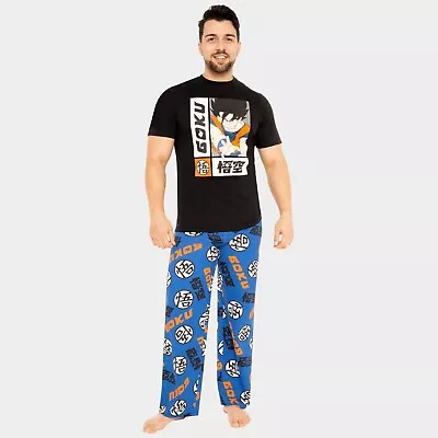 Buy Mens Dragon Ball Z Pyjamas | Anime Pyjamas For Men | Mens Summer PJs • 21.99£