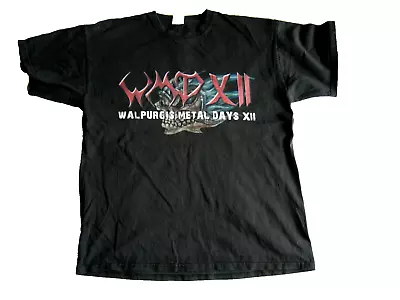 Buy Holy Moses, Morgoth, Onslaught, Master... - 2012 Walpurgis Metal Days T-Shirt!! • 25.34£