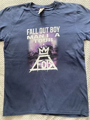 Buy Fall Out Boy Mania Tour T Shirt, Size Medium • 12£
