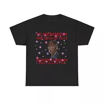 Buy In Memoriam Roger Corman 1926-2024 T-Shirt New Without Tags  The King Of Cult  • 22.40£