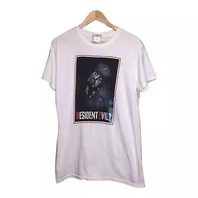 Buy Official Resident Evil 2 T-Shirt M (21x28) - Rare & Retired T-Shirt Design Cool • 35£