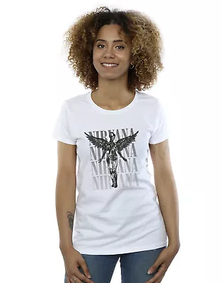 Buy Nirvana Women's In Utero Gradient T-Shirt • 15.99£