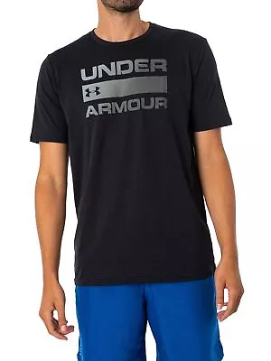 Buy Under Armour Men's Team Issue Wordmark T-Shirt, Black • 29.95£