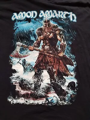 Buy Amon Amarth T Shirt Xxl Jomsviking Death Metal Gildan Heavy Viking Swedish  • 14.50£