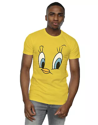 Buy Looney Tunes Men's Tweety Pie Face T-Shirt • 13.99£