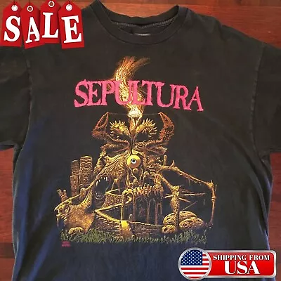 Buy Classic Sepultura 'Arise' Tour  Gift Funny Classic Shirt 6D549 • 18.62£
