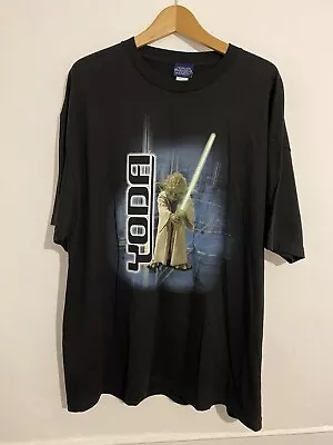 Buy Star Wars Yoda 2002 Vintage T-shirt XXL  • 55£