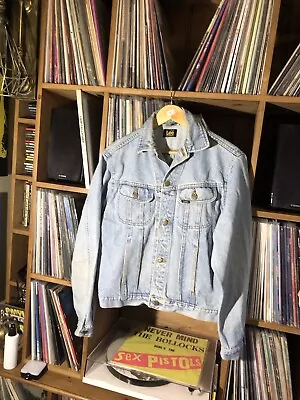 Buy Men’s Lee Rider Denim Jacket Small Great Condition Blue • 24.99£