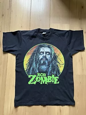Buy Rob Zombie T-shirt Spookshow 2011.. Size L Back Print Fruit Of The Loom • 19.99£