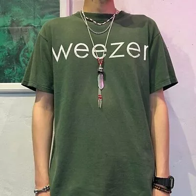 Buy Weezer Band 90s Graphic Short Sleeve Logo T Shirt Unisex Gift Tee NH9424 • 15.07£