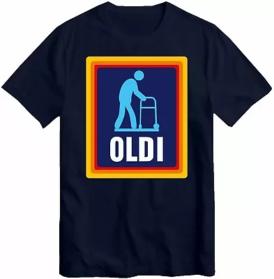 Buy Oldi Funny Humor Grumpy T-Shirt Joke Birthday Gift Dad Husband Grandad Top • 11.99£