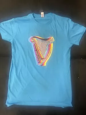 Buy Guinness Sky Blue Summer T Shirt Ask Me For A Smooth Guinness New • 8£