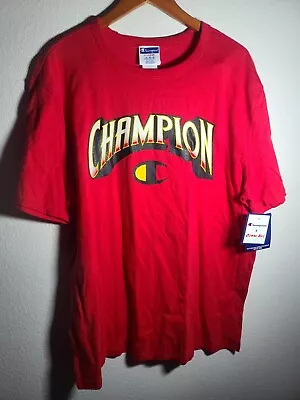 Buy NWT Champion X Cobra Kai Eagle Fang Karate Red Double Sided T-Shirt Size XL • 23.25£