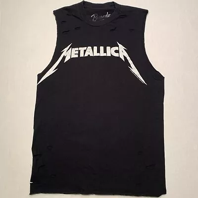 Buy Metallica Sleeveless Shirt Womens Small S Officially Licensed Black Bravado 2015 • 9.33£