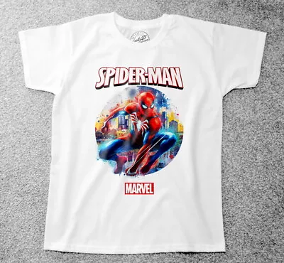 Buy Spiderman 006 Childrens/kids T Shirts/t-shirts • 12.65£