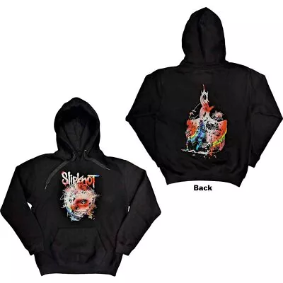 Buy Slipknot 'Death' Black Pullover Hoodie - NEW OFFICIAL • 29.99£