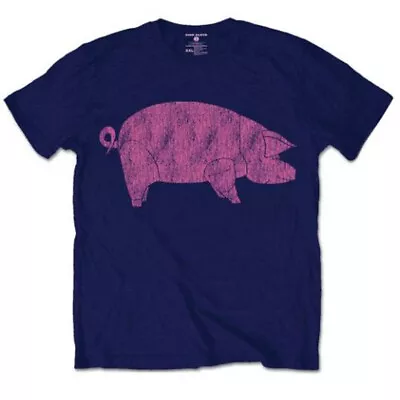 Buy Pink Floyd Animals Pig AWBDG Blue Official Tee T-Shirt Mens • 16.06£