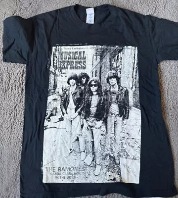 Buy The Ramones T Shirt NME Punk Rock Band Merch Tee Size Medium Black • 13.95£