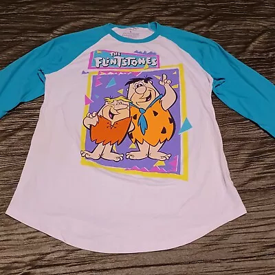 Buy VTG The Flintstones Hanna-Barbera RARE Womens T-Shirt Size Large TV Cartoon  • 23.34£