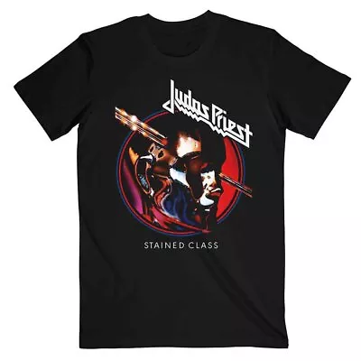 Buy Judas Priest Unisex T-Shirt: Stained Class Album Circle (Large) • 17.34£