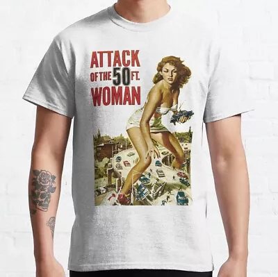 Buy Attack Of The 50ft Woman Vintage Reproductions Classic T-shirt • 18.66£