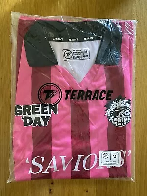 Buy Green Day Saviours Tour 2024 Football Shirt Size M • 117£