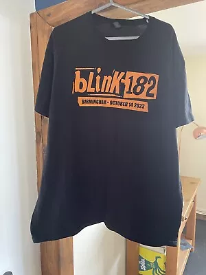 Buy Blink-182 T-Shirt XL Birmingham Exclusive (14/10/23) (Peaky Blinders, Pop Punk) • 60£